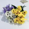 Искусственные цветы, положите букет анютиных глазок, искусственные цветы фаленопсиса, искусственные шелковые цветы, украшение для дома и улицы, цветочная коробка