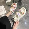 Cute Hole Shoes Women Wear Internet Celebrity Fashion Beach Sandals Trend Thick-Soled Non-Slip Cool Slippers Women