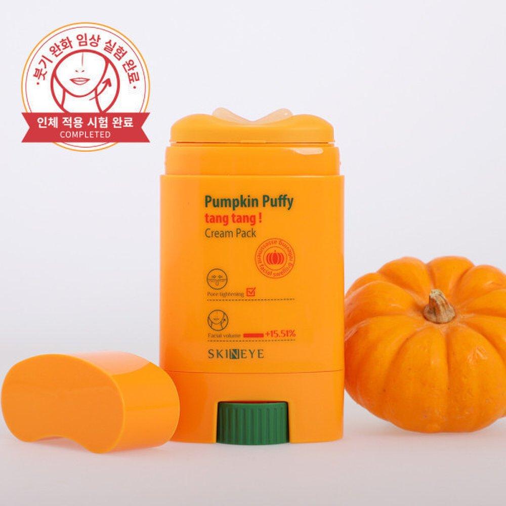 Skineye pumpkin puffiness bouncing cream pack