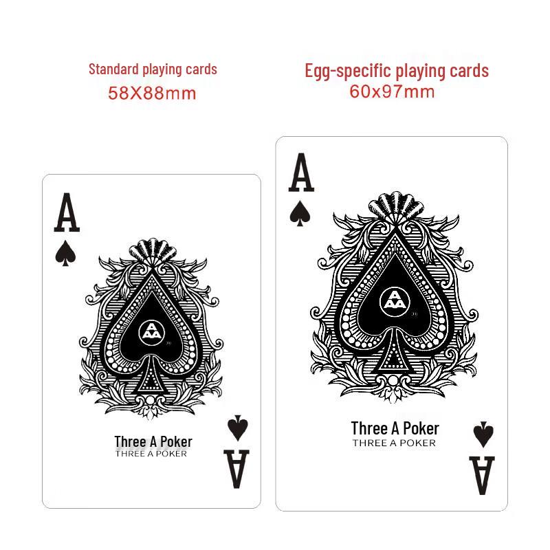 AAA Guan Dan Black Core Playing Cards