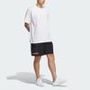 Adidas Originals Play Football Light Woven Shorts With Trefoil Logo Embroidery And Drawstring Mid-Waist Men Shorts Black IW6312