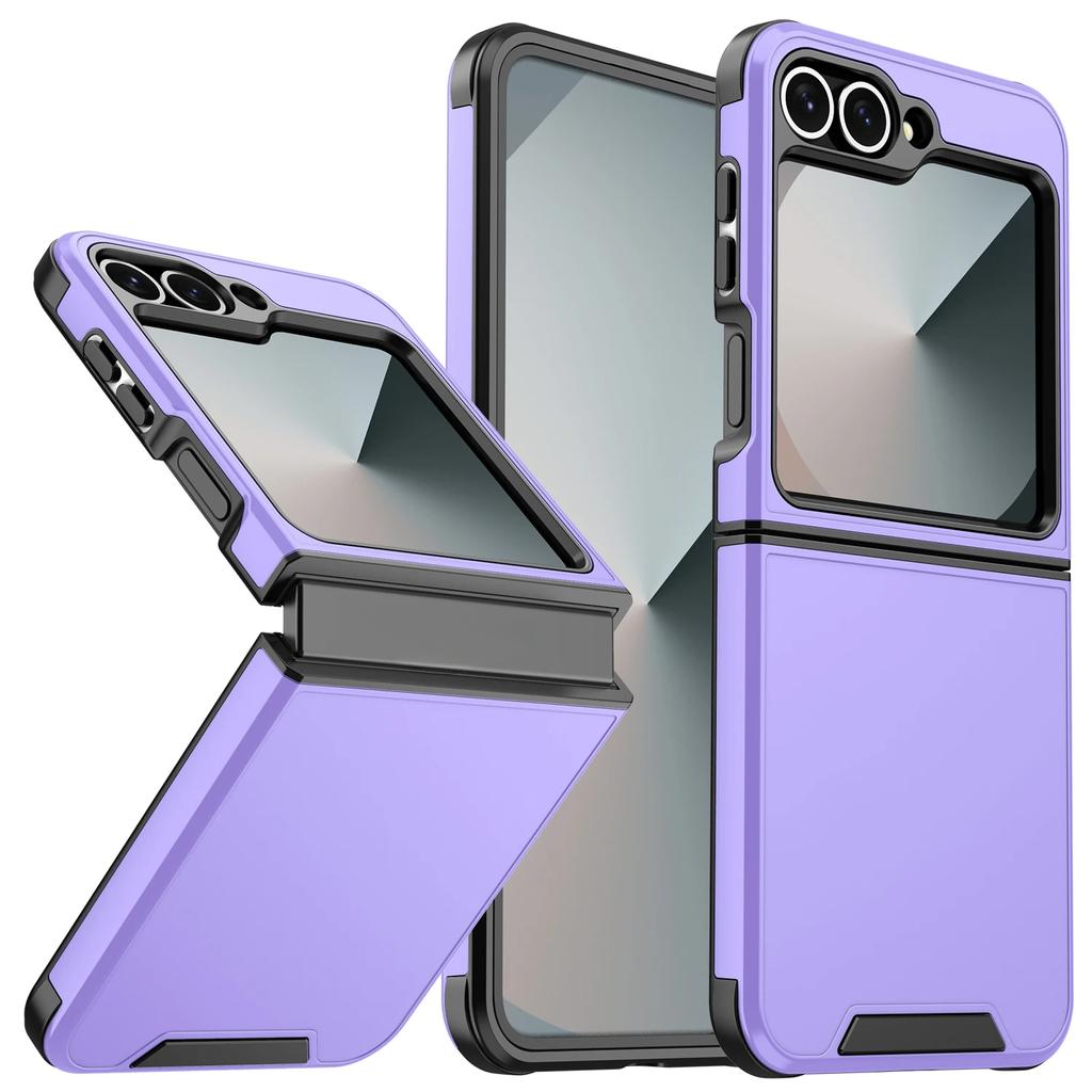 Luxury Original Official Slim Matte Protection Phone Case Samsung Galaxy Z Flip 7 6 5 4 For Wireless Charging Shockproof Cover