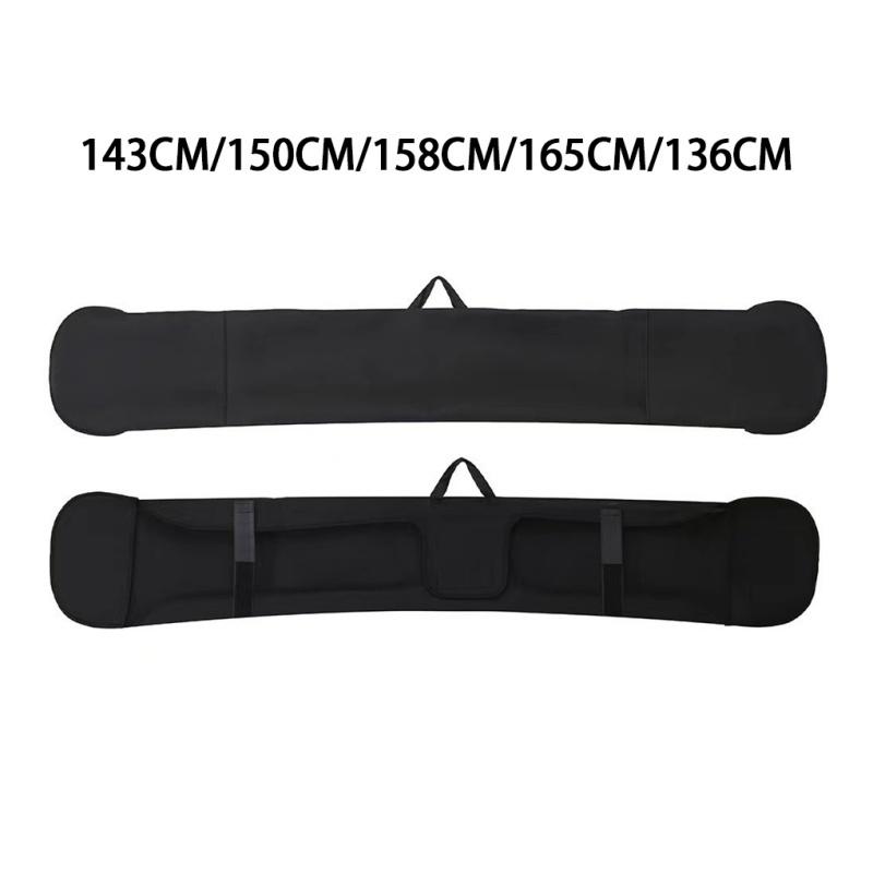 Snowboard Bag Single Board Cover Portable with Handle Anti Scratch Anti Rust Protective Cover for Ski Snow Board Travel Storage