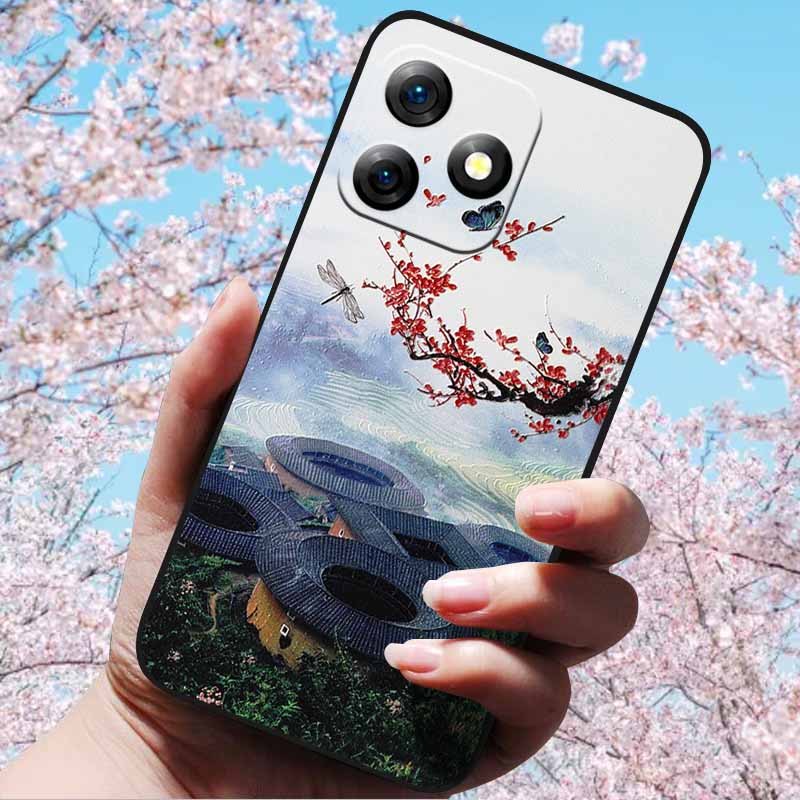 3D Рельефный Ретро Чехлы Для Ulefone Note 18 Ultra Мягкий Силиконовый Задний Чехол Чехлы Для Ulefone Note 18 Ultra 3D Рельефный Чехол