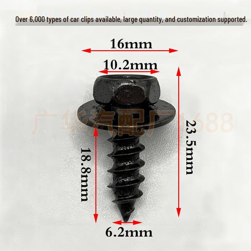 90159-60498 Зажим-крепление колесного болта для накладки подкрылка Toyota Camry/Corolla