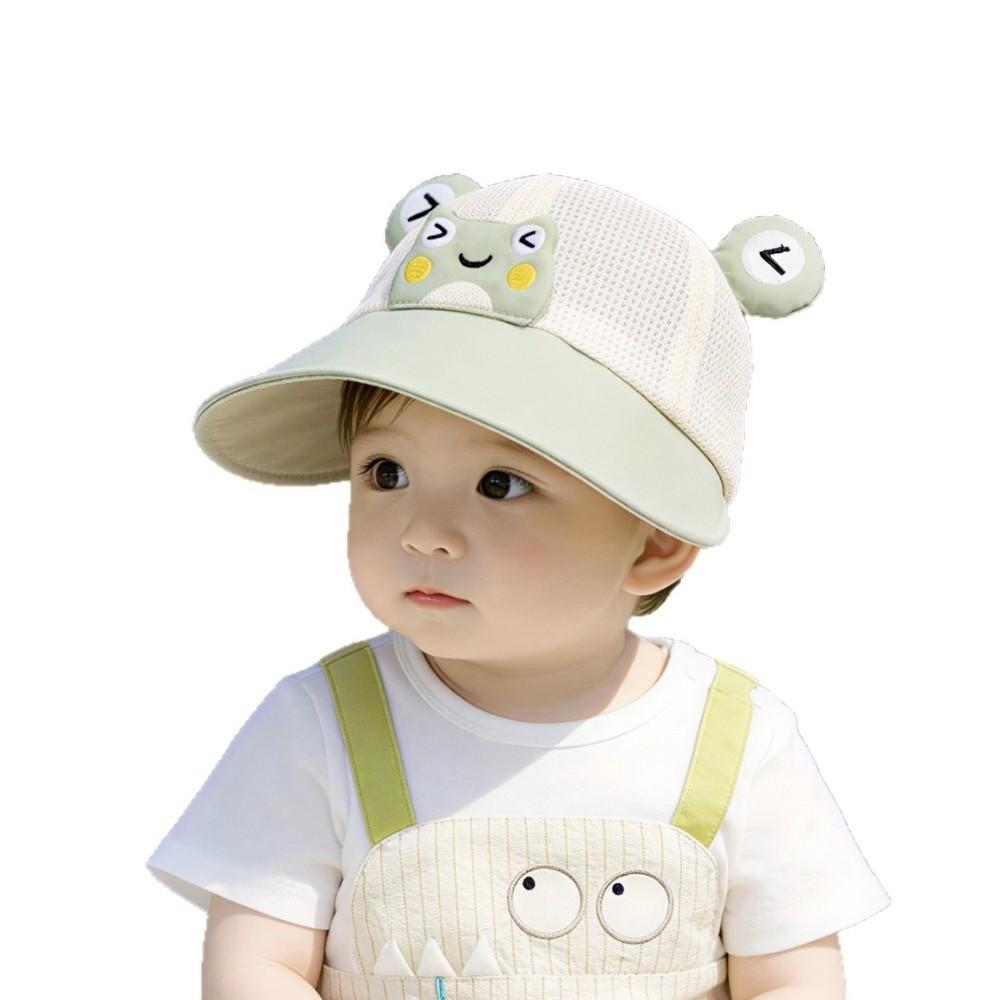 Foldable Mesh Breathable Baby Hat Adjustable UV Protection Kids Hat  for Summer Season
