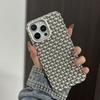 Матовый Серебристый Чехол для Телефона с Полыми Бусинами для iPhone 13 14 15 16 17 Pro Max 17 Air Летний Теплоотводящий Задний Чехол