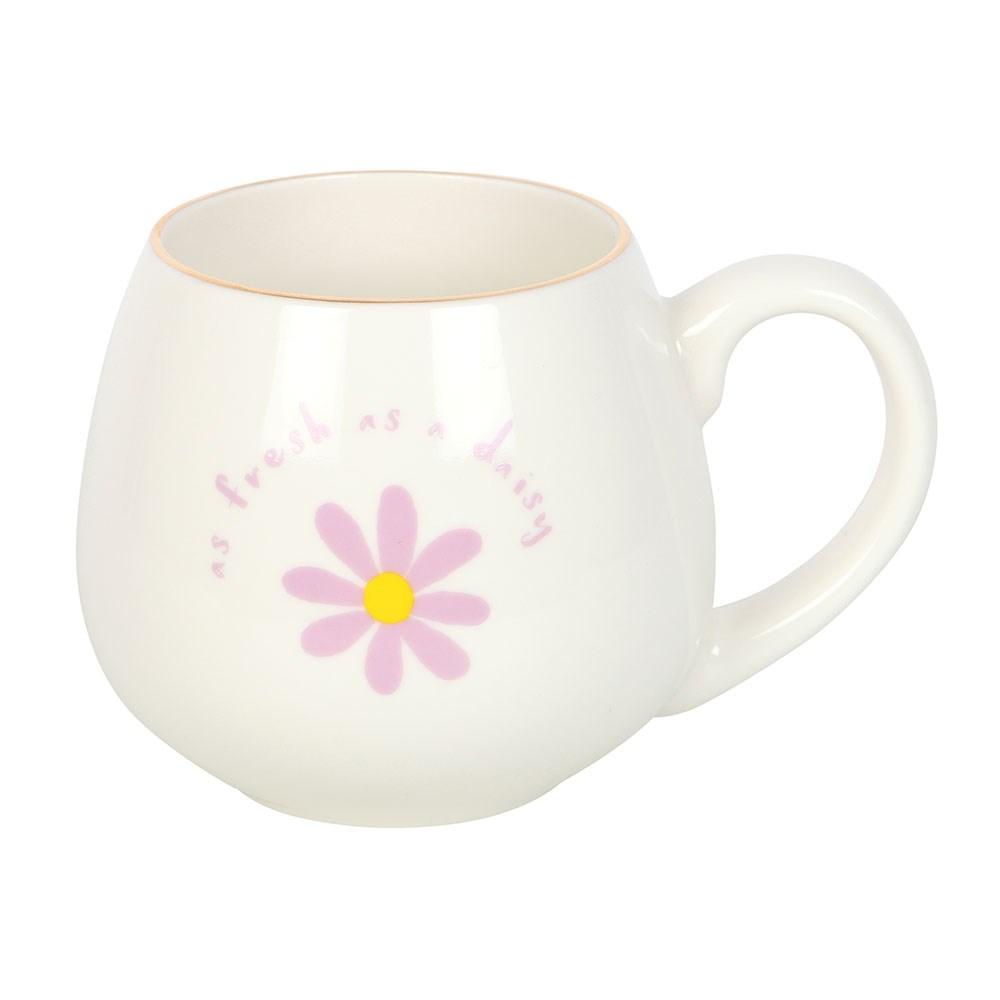 Something Different Fresh As A Daisy Rounded Mug