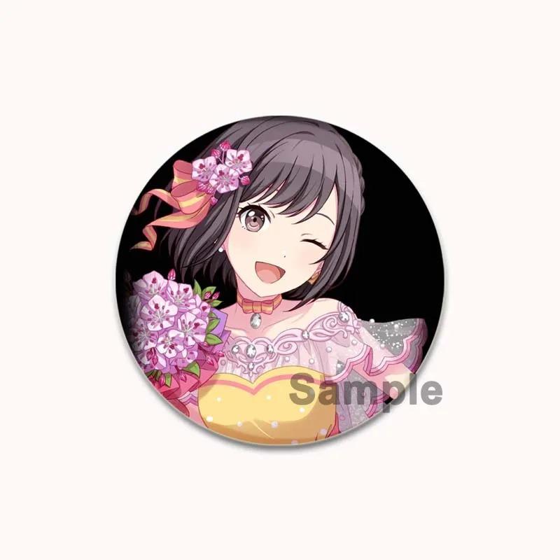 32/44/58 мм значок SEKAI Shinonome Ena DIY аниме брошь для девочек, булавки для персонализации нарядов, подарки, аксессуары, украшения для рюкзака