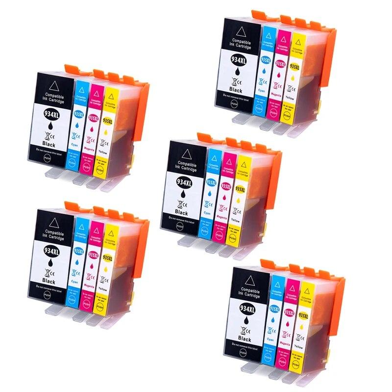 Совместимый картридж 934 935xl с чипом для принтера HP OfficeJet PRO 6230 6830 6815 6812 6820 6835 6220