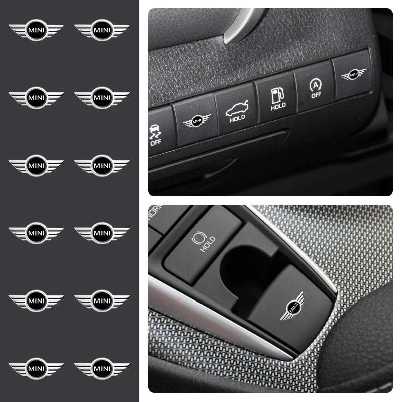 Car Interior Random Stickers Goods Steering Wheel Decals For Mini John Cooper R56 F56 Countryman R60 F60 Clubman F54 R55 Coopers g6