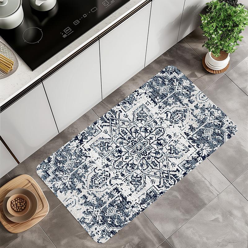 1pc Rug Colorful Bohemian Style 3D Printed for Floor Decoration Soft Non-slip Rug Entrance Mat Home Living Room Bedroom Ornament
