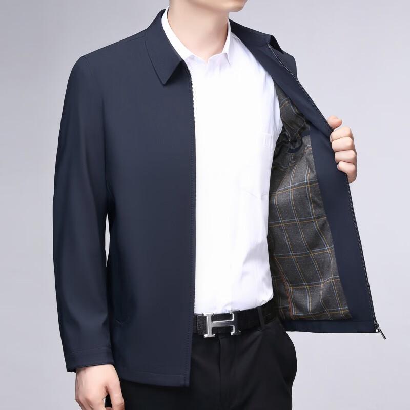 ROMON Мужской пиджак в стиле business casual с лацканами LMNX2599