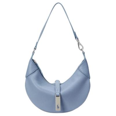 Сумка через плечо Polo ID Mini из кожи Женские сумки Синий WAPOBAG02V20154