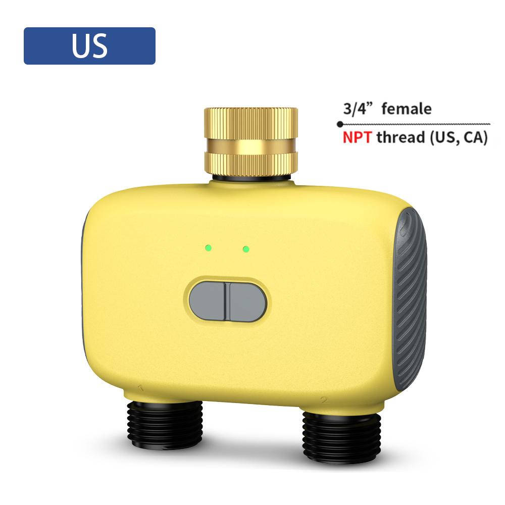 1/2 Zone Bluetooth Smart Water Timer Zigbee APP Control Irrigation System Watering Device Automatic Timing Programmer for Garden