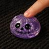 Cute Skull And Pumpkin Toys Halloween Glitter Squeeze Stress Ball, TPR Slow Rising Fidget Toy, Ball Ghost Eyeball Dumpling Decompression Gift for Kids