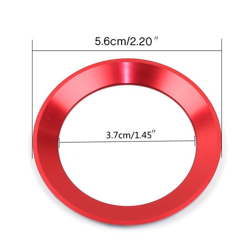 Ceyes Car Styling Steering Wheel Emblem Decorative Circle Ring Accessories Case For Volkswagen VW Golf 5 Polo Jetta Mk6 Covers RA8
