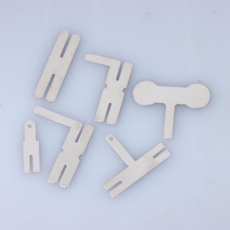 100 шт. Многоугольная никелевая пластина для аккумуляторов 18650, никелевая пластина для литиевых аккумуляторов для точечной сварки, листы для соединения аккумуляторов