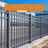 Наружное кованое ограждение из оцинкованной стали для двора и сообщества