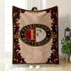 Feyenoord Rotterdam Embroidered Blanket print blanket soft and cozy perfect for the living room bed sofa or a nap,gift