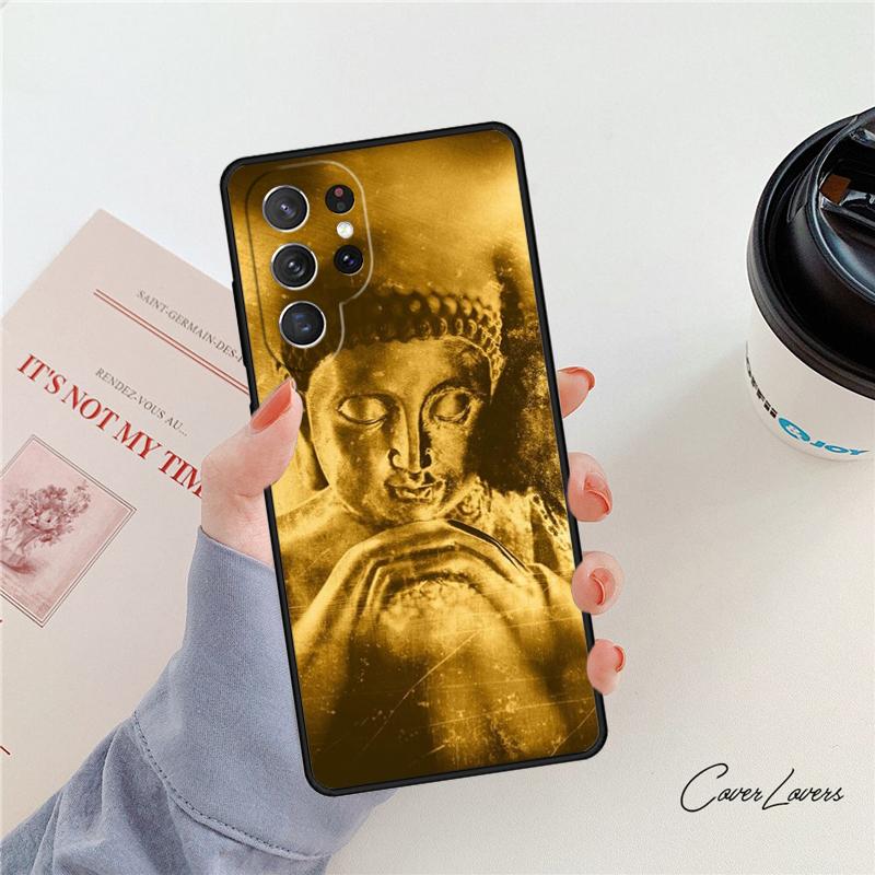 Чехол для телефона с изображением Гаутамы Будды Для Samsung Galaxy S24 S25 S23 S22 Ultra Note 10 20 Plus S20 S21 FE Чехол