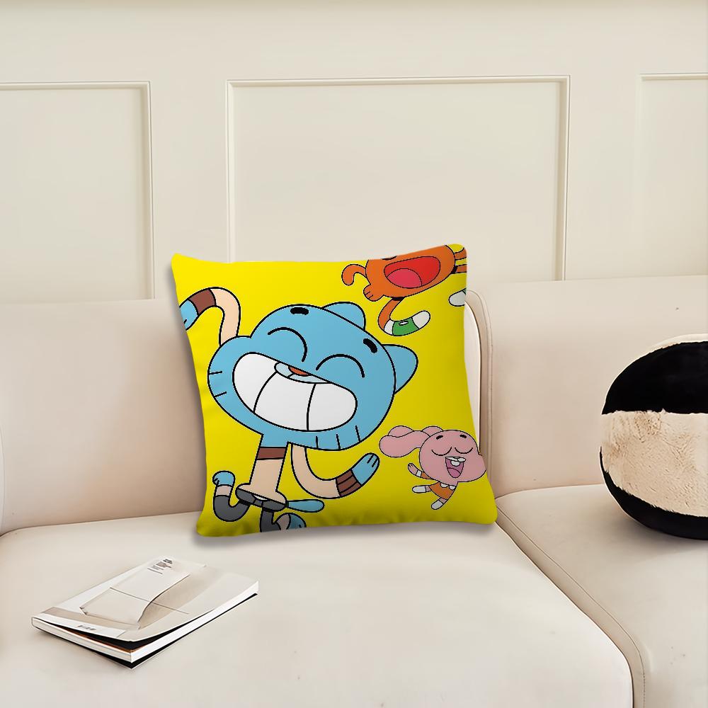 Удивительный Мультяшный Мир G-gumball Наволочка Подушка Декор Комната Дом Диван Гостиная Офис Авто Нордическая Простота