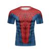Fun Spider Pattern 3D Printed T-shirt Classic Movie Role-playing Men's Short Sleeved Top Summer Personalized Fashion Casual Round Neck Streetwear