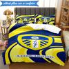 3PCS Fc Crest Design Printed Soft Bedding Set,Including 1pc Duvet Cover And 2pcs Pillowcases Perfect for Bedroom, Dormitory, Fan gift