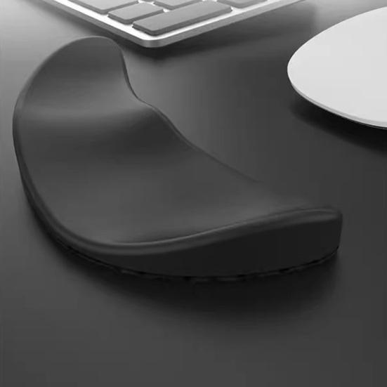 Эргономичная подставка для запястья мыши Изогнутая конструкция Износостойкая Нескользящая Портативная Размер Офис