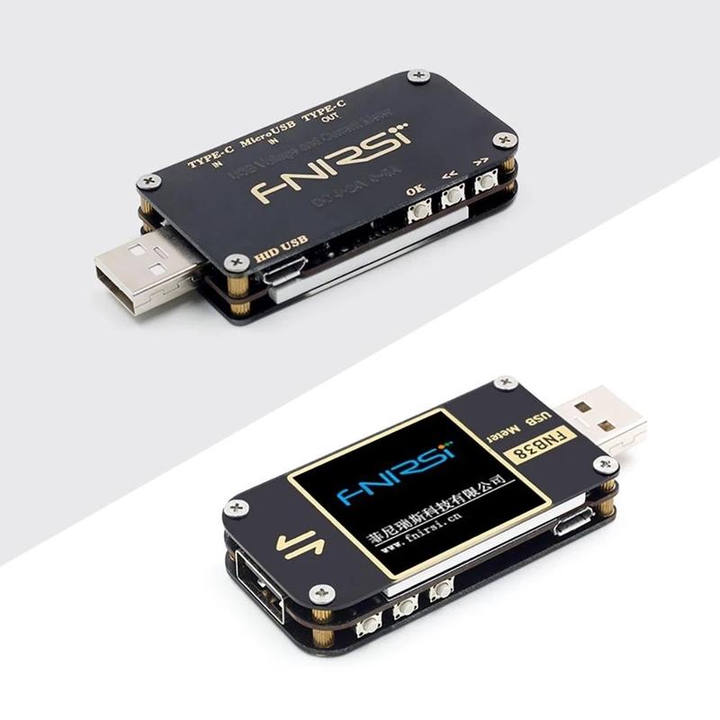 FNIRSI FNB38 Измеритель тока и напряжения USB-тестер Протоколы быстрой зарядки QC4+ PD3.0 2.0 PPS Тест емкости