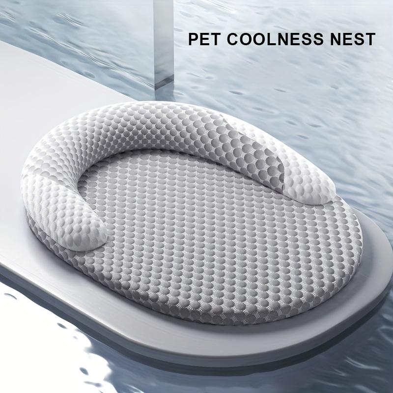 Summer Cooling Pet Bed Ice Mat For Dogs Cats Removable Washable Breathable All Season Bed For Indoor Sofa Bedroom Pet House Mat