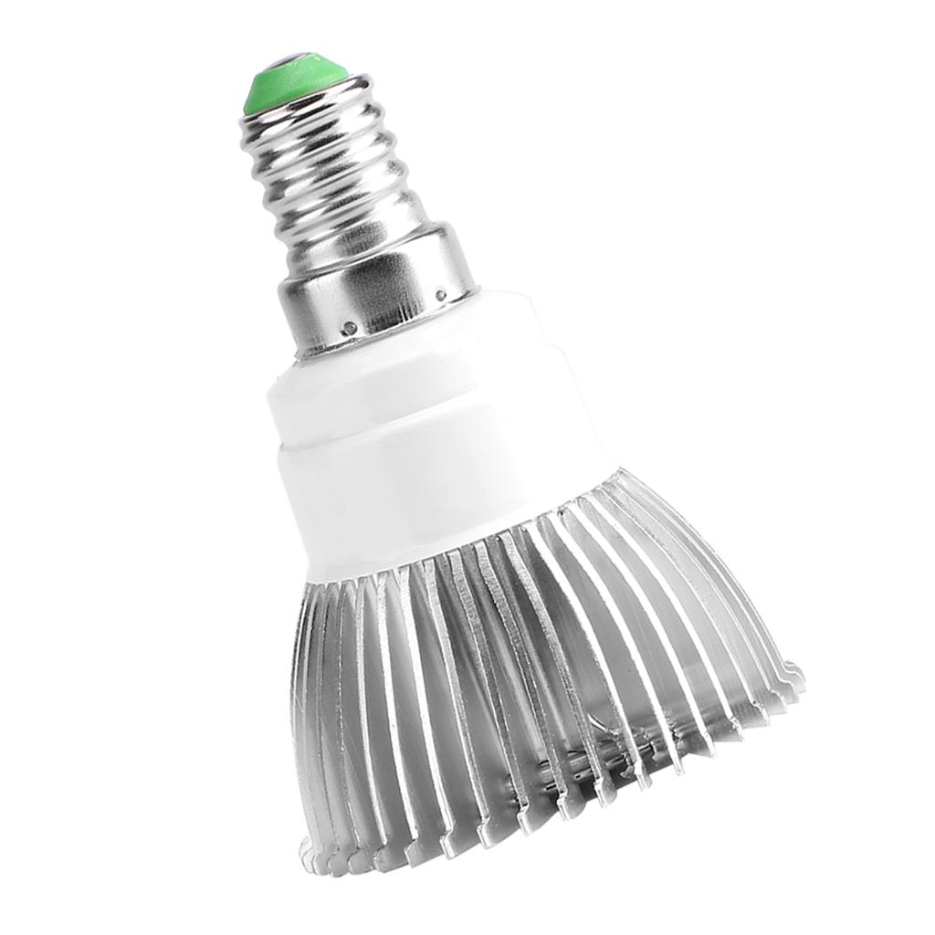 Полный спектр 85-265 В 18 Вт 18 светодиодных ламп для выращивания цветов и растений, гидропонная лампа для выращивания растений (E14)