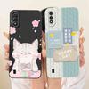 For Samsung Galaxy A01 CAse Cute Rabbit Cat Pattern Cover For Samsung A 01 A01 SM-A015F Silicone Soft Casing Shells 5.7"