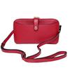 Кошелек-сумка через плечо Pisoraro с отделением для смартфона, Crossbody, Красный, Многофункциональный, PR184 RED