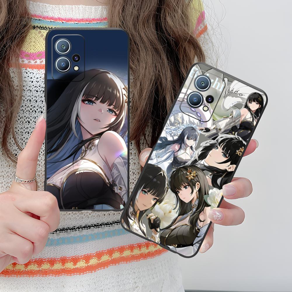 Wuthering Waves Baizhi Phone Case for Huawei P60 P50 P40 P30 P20 P10 P9 P8 Pro Lite Plus Soft TPU Shockproof Cover