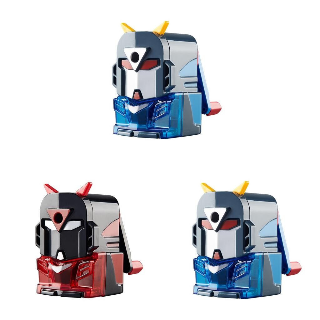 Детская ручная точилка для карандашей Gundam с прочной пластиковой конструкцией для школьного использования