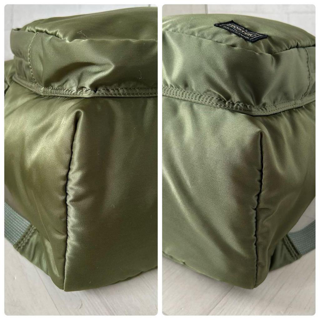 PORTER YOSHIDA Tanker Daypack Рюкзак Шафранно-зеленый Нейлон Япония