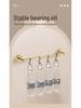 European Gold All-Copper Bathroom Towel Rack & Accessories Set