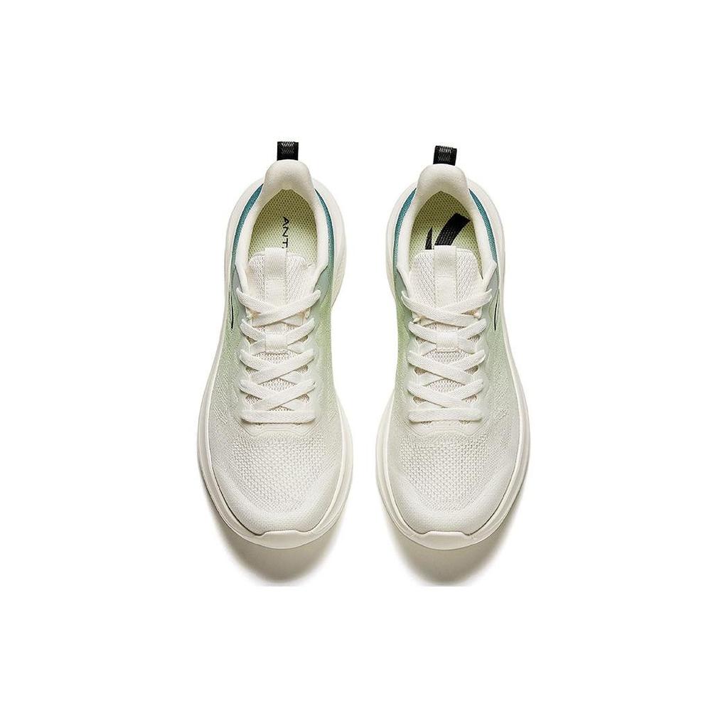 Anta Comfortable Non-Slip Breathable Lightweight Low-Top Casual Running Shoes Men Sneaker Light-Green 912425509-2