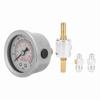 Universial 1 8 NPT Car Fuel Oil Pressure Regulator Gauge Kits for Fuel Injection System