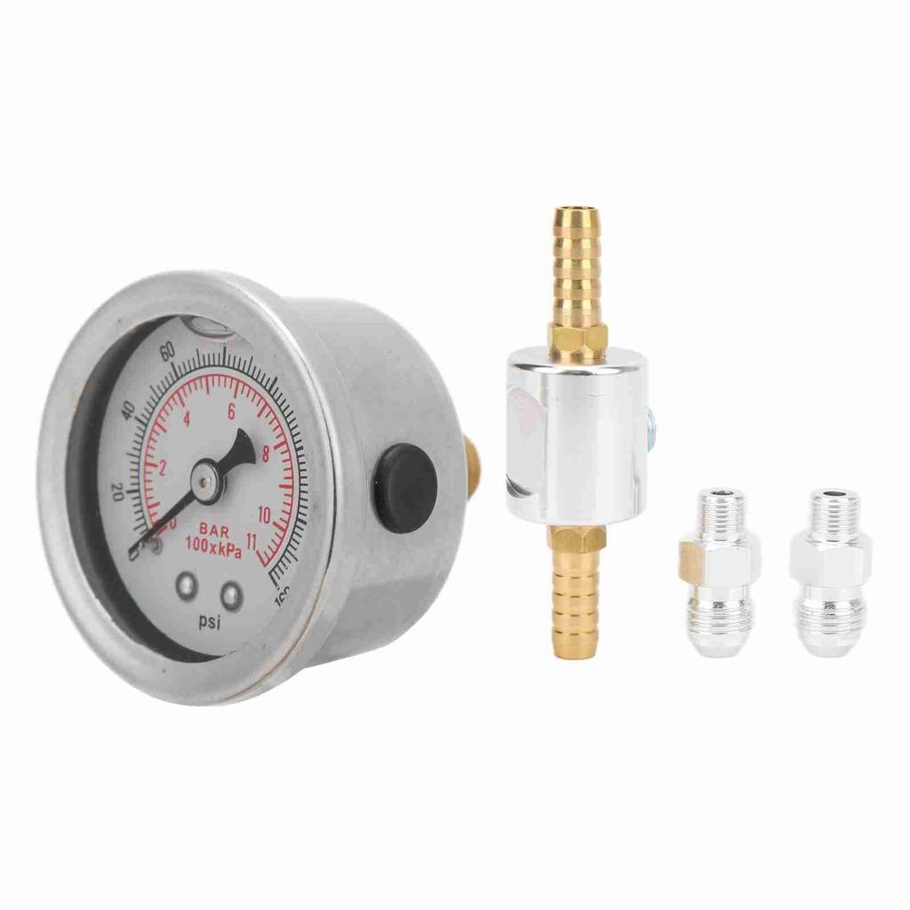 Universial 1 8 NPT Car Fuel Oil Pressure Regulator Gauge Kits for Fuel Injection System