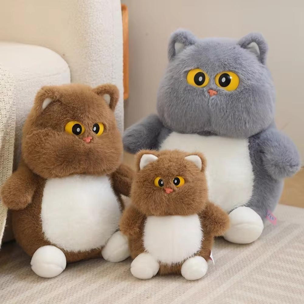 Soft Stuffed Animals Dolls 23/35cm Pillow Birthday Gift Cartoon Big Eyes Cat Plush Toys