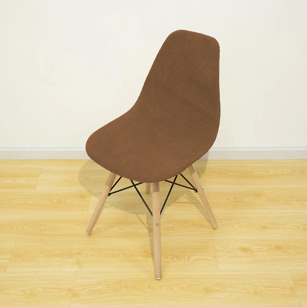 Жаккардовый чехол для стула, эластичные чехлы для обеденных стульев, чехол для сиденья, защита для мебели, съемный 1 шт.