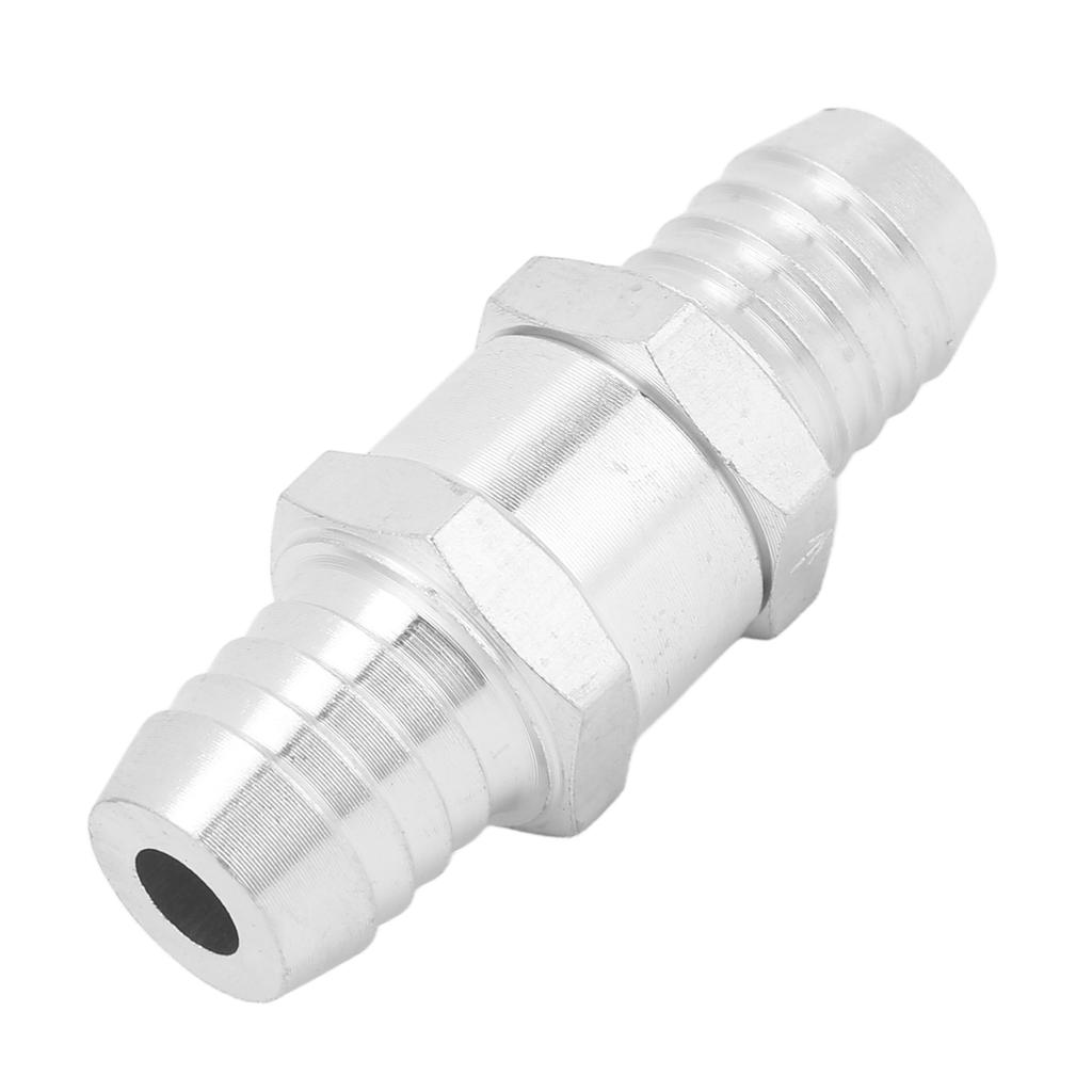 Non Return One Way Check Valve Aluminum Alloy Universal for Fuel Gasoline Oil Petrol Diesel