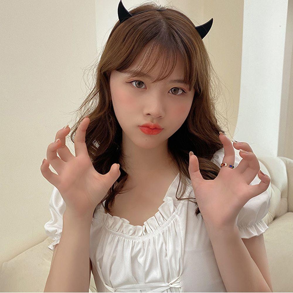 Non-slip Pumpkin Bat For Girls Korean Hairbands Animal Ears Halloween Headband Women Hair Hoop