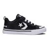 Converse Pro Blaze Strap Ox Удобные Универсальные Низкие Детские Кеды для Скейтбординга Детские Кроссовки Черные A08477C