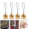 4PCS Hanging Jingle Bells DIY Tree Pendant Decor Craft Anti-theft Bell Home Decor