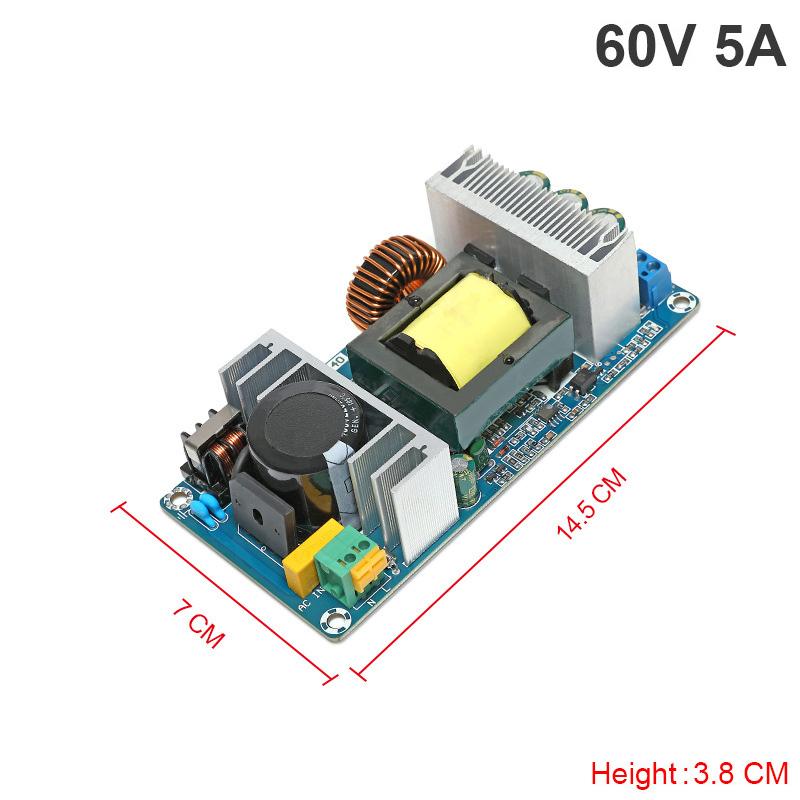 AC-DC 220V К 5V 12V 19V 24V 36V 48V 60V Плата блока питания 1A 2A 3A 4A 5A 6A 7A 8A 9A 13A 17A Импульсный блок питания с низким уровнем пульсаций Голая плата
