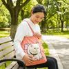 Cartoon Pet Outing Bag Soft Lining Puppy Sling Bag Pet Tote Bag Dog Backpack  Kitten
