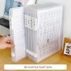 Transparent A4 File Folder File Organizer Box School Office Supplies Document Bag Household Certificate File Stationery Simple